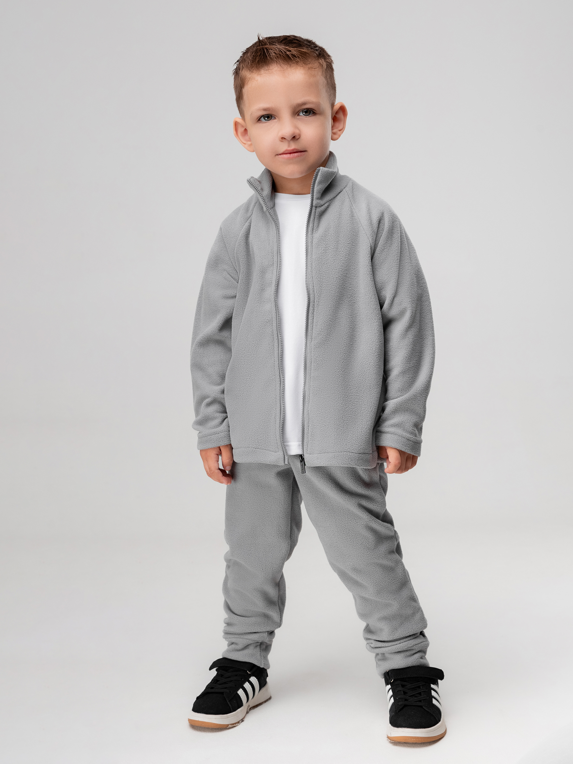 Толстовка и брюки Bodo 11-555MU_светло-серый - фото 1