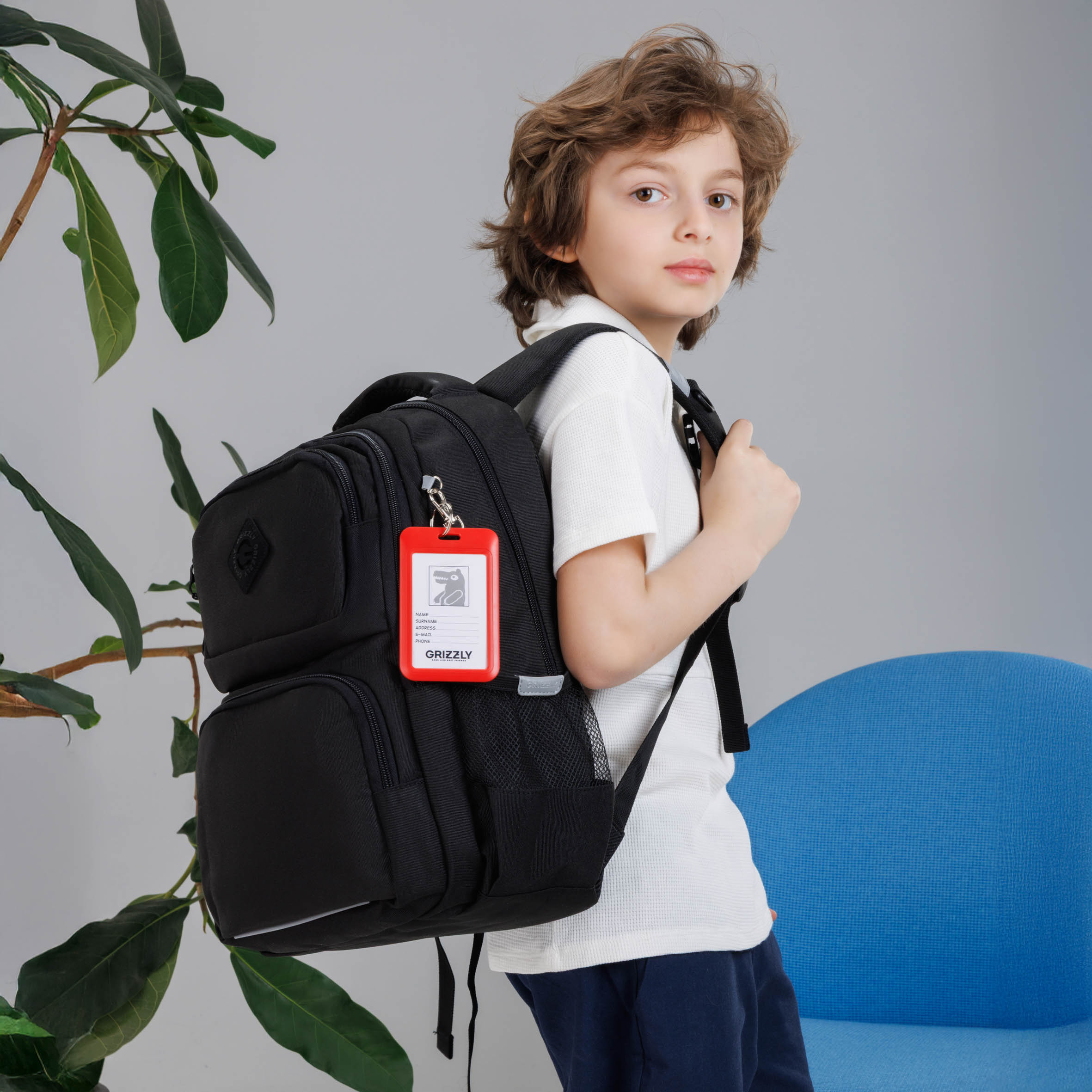 Рюкзак Grizzly для мальчика - фото 9