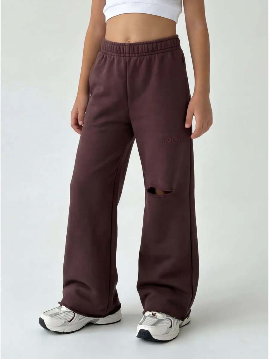 Брюки ROOMY ESSENCE STREETjog/brown - фото 2
