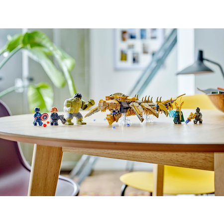 Конструктор LEGO Marvel Super Heroes Мстители против Левиафана блочный