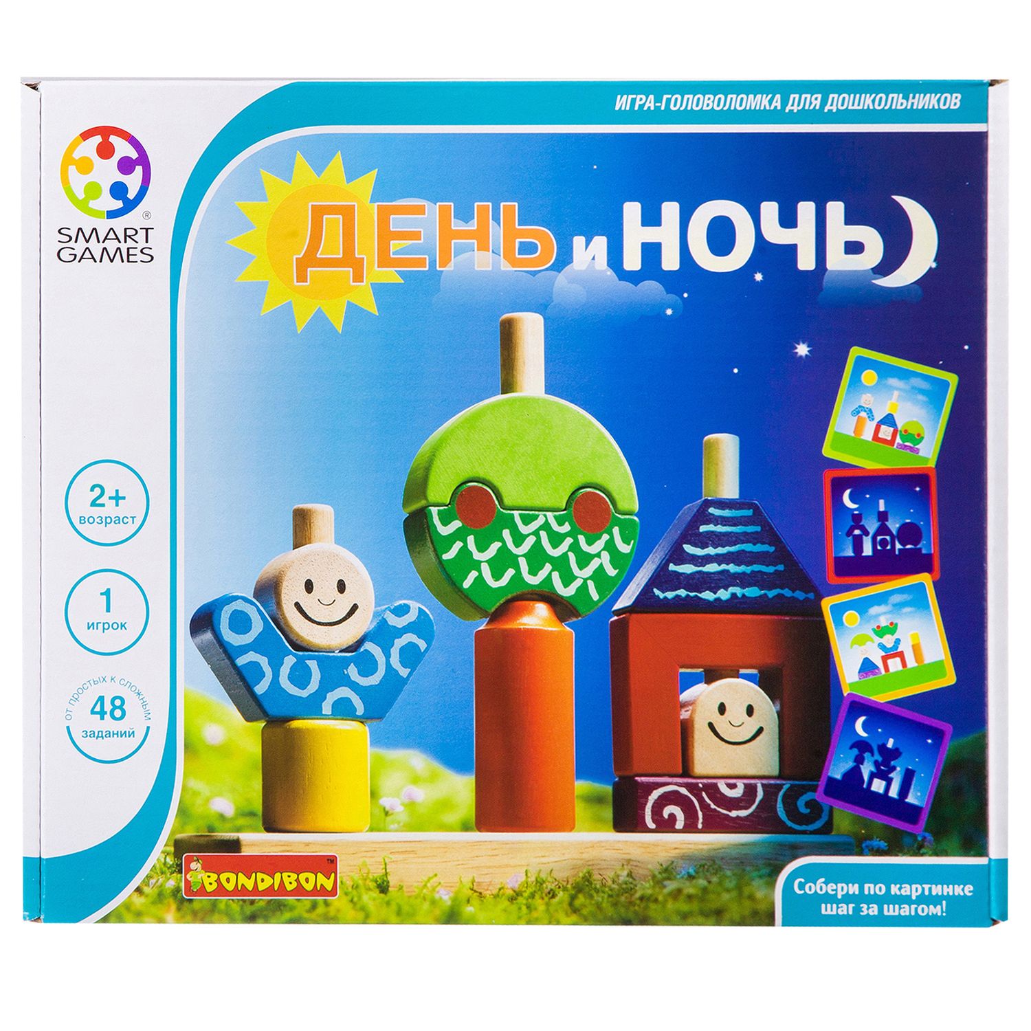 Настольная игра Bondibon День и ночь - фото 4