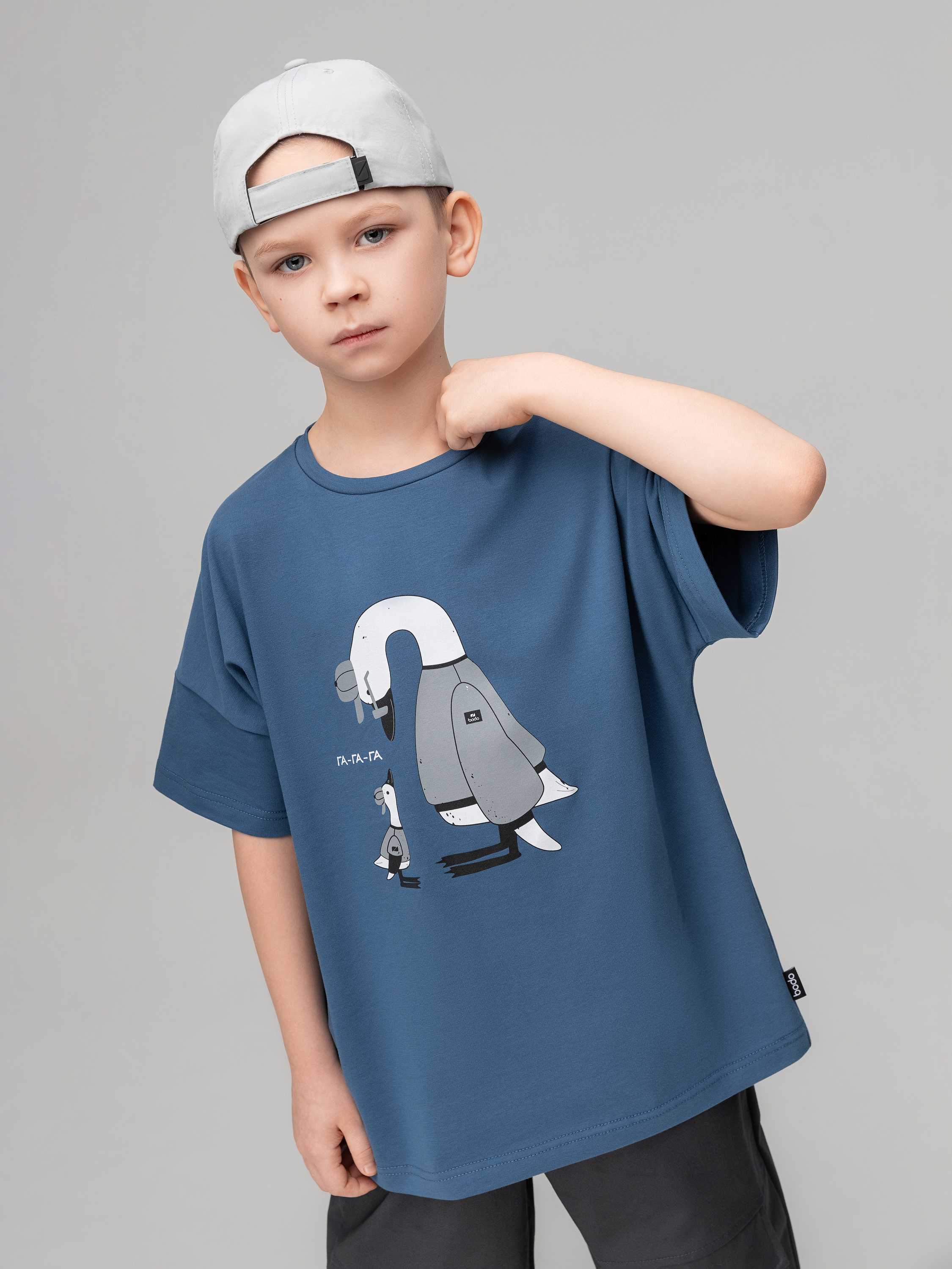 Футболка Bodo 4-435MU_индиго - фото 3