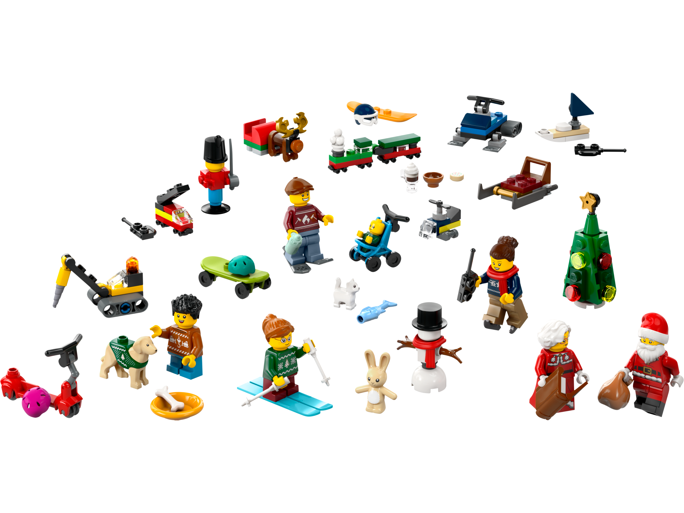 Конструктор LEGO City Адвент-календарь Город 195 дет. - фото 2