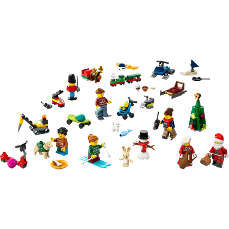 Конструктор LEGO City Адвент-календарь Город блочный