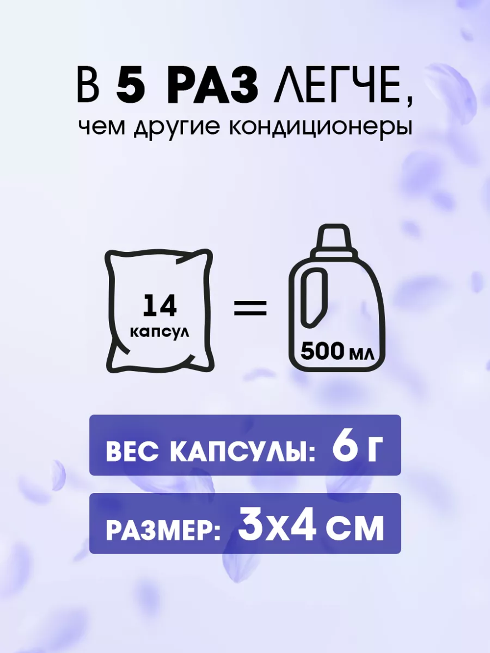 Кондиционер для белья NAMZA в гранулах Азиатская лилия 14 шт. - фото 4