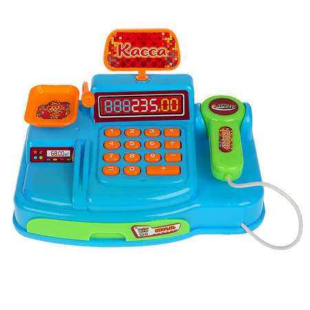 Игровой набор Играем вместе продукты, прилавок, касса, тележки и корзинки