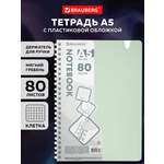 Общая тетрадь Brauberg клетка 80 лист.