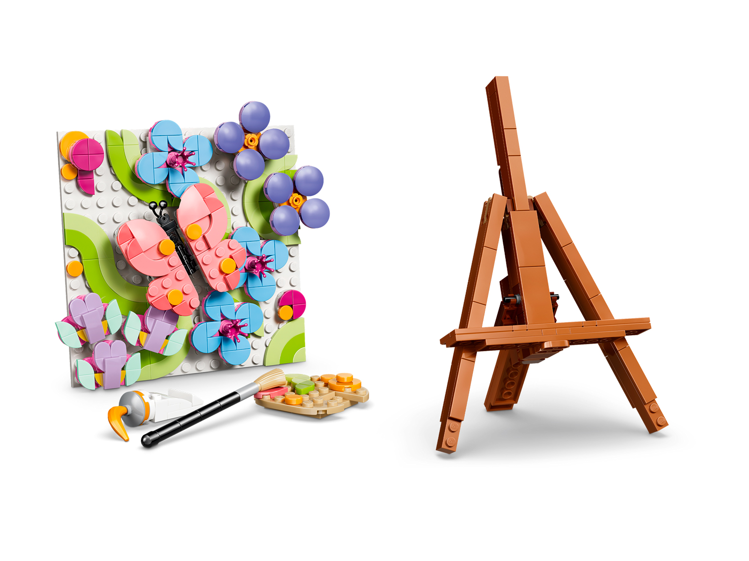 Конструктор LEGO Creator Цветочная картина 348 дет. - фото 9