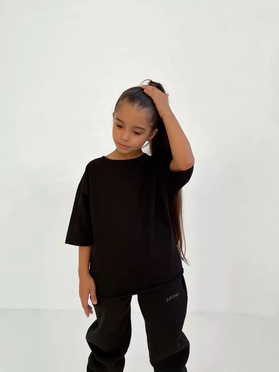 Футболка ROOMY ESSENCE BASICshirt/black - фото 2
