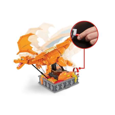 Конструктор Mega Construx Pokémon Motion Glurak 1664 дет.