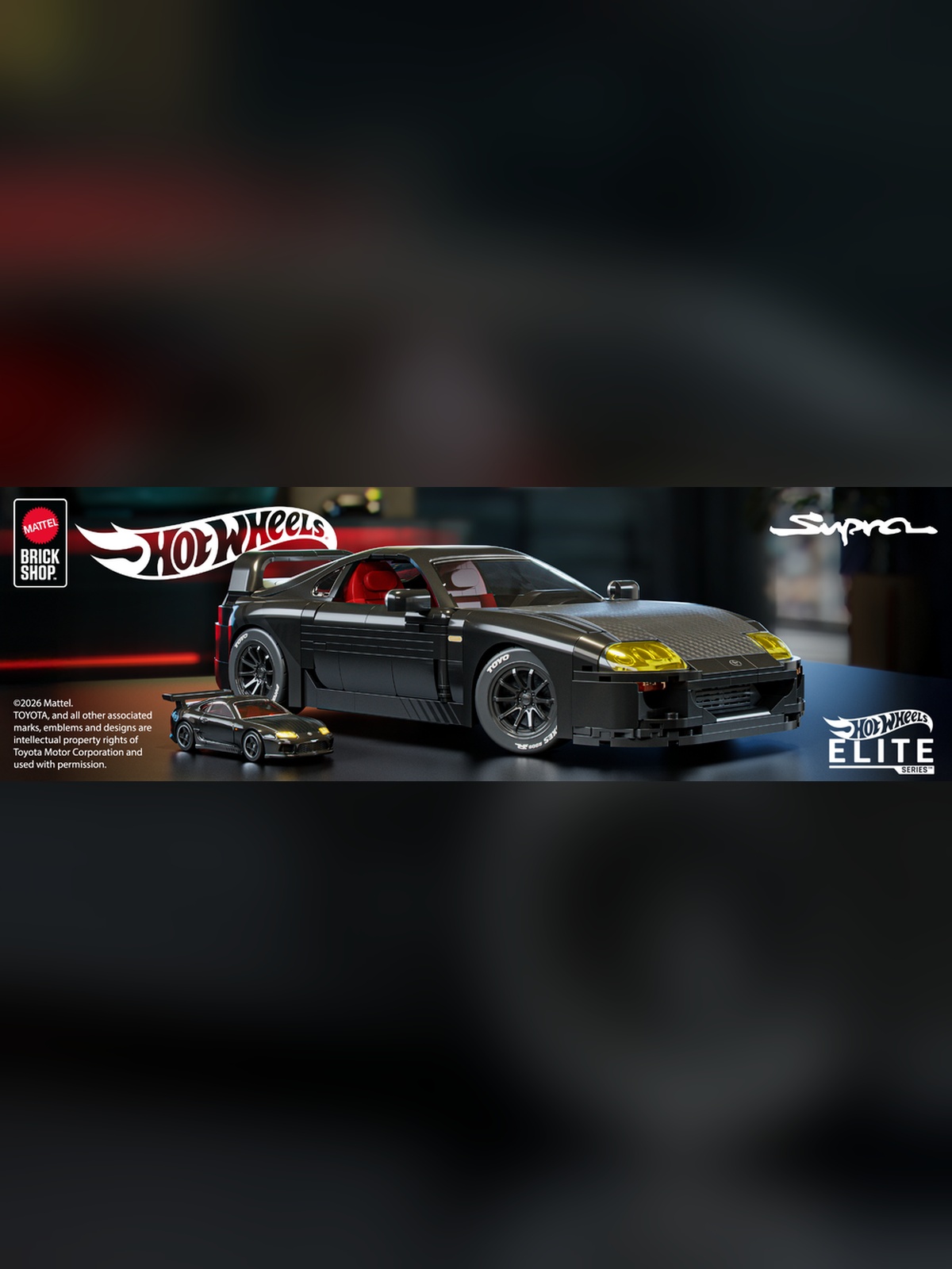 Конструктор Brick Shop TOYOTA SUPRA BRICK SHOP 824 дет. - фото 10