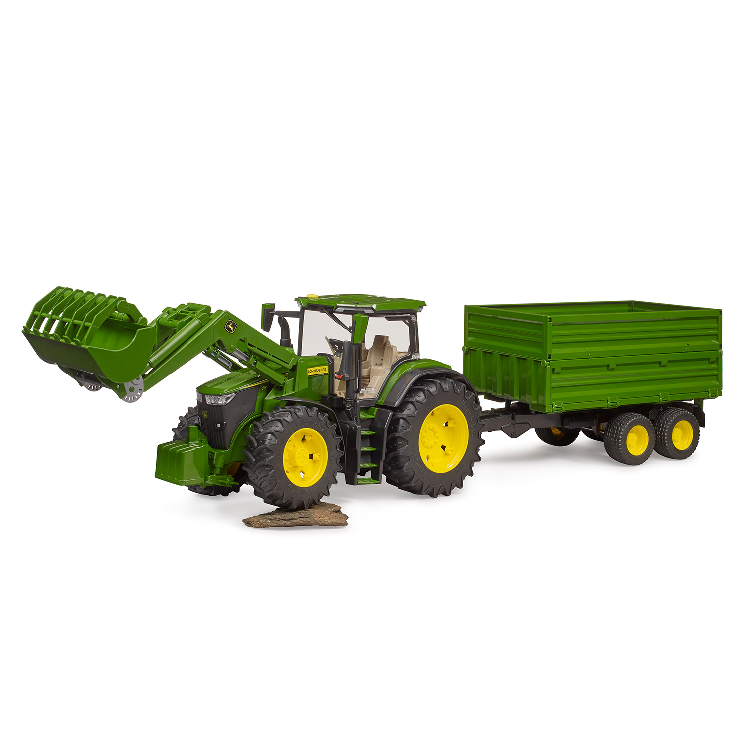 Трактор Bruder John Deere 03-155 - фото 6