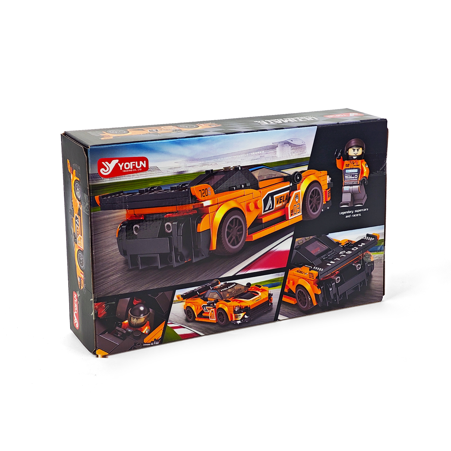 Конструктор Гоночная машина 357 дет. - фото 3