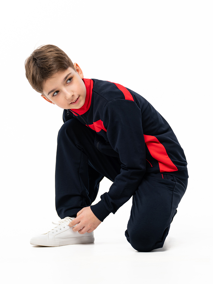 Спортивный костюм RODOS М-187/1/синий_красный - фото 9