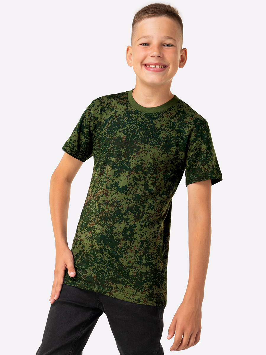 Футболка HappyFox HF9114цифра.т.зеленый - фото 2