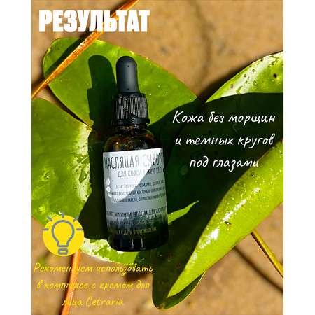 Масляная сыворотка Cetraria для кожи вокруг глаз