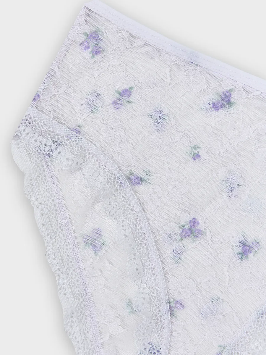 Трусы Mark Formelle (Марк Формэль) 412817/розочки на лиловом - фото 10