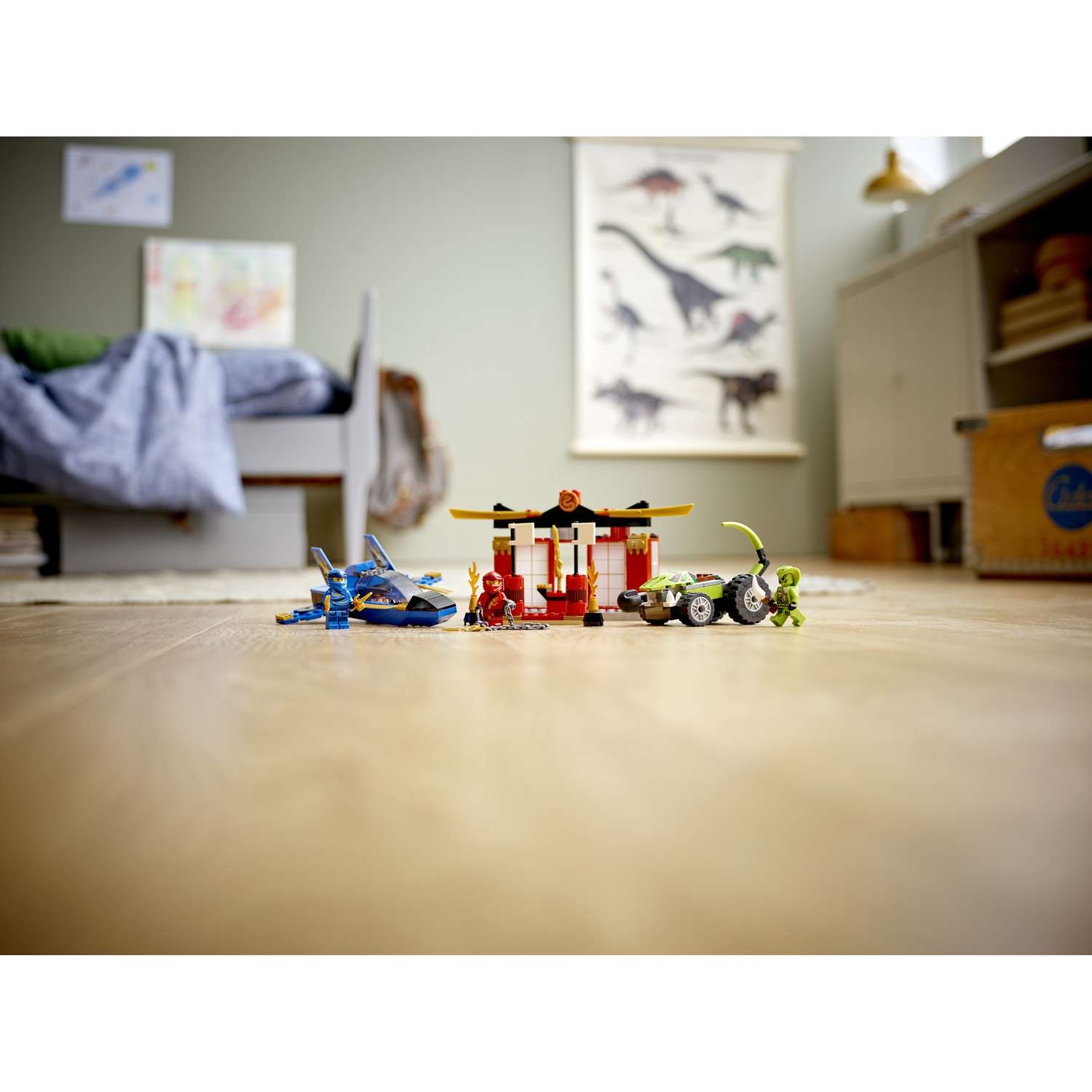 Конструктор LEGO NINJAGO Бой на штормовом истребителе блочный - фото 17