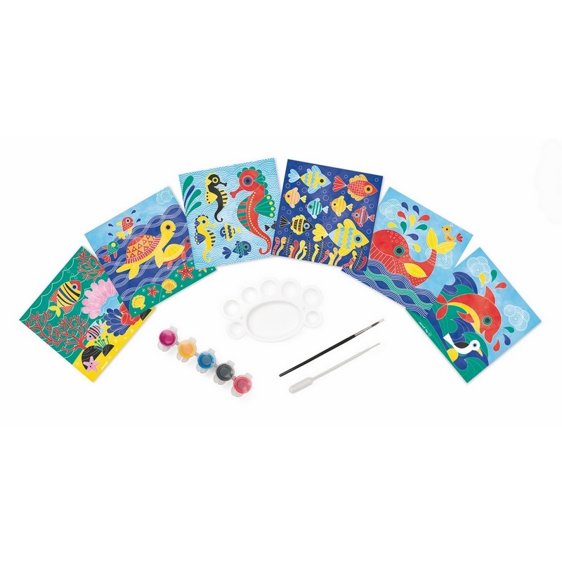 Акварисование Janod Подводное царство - фото 1