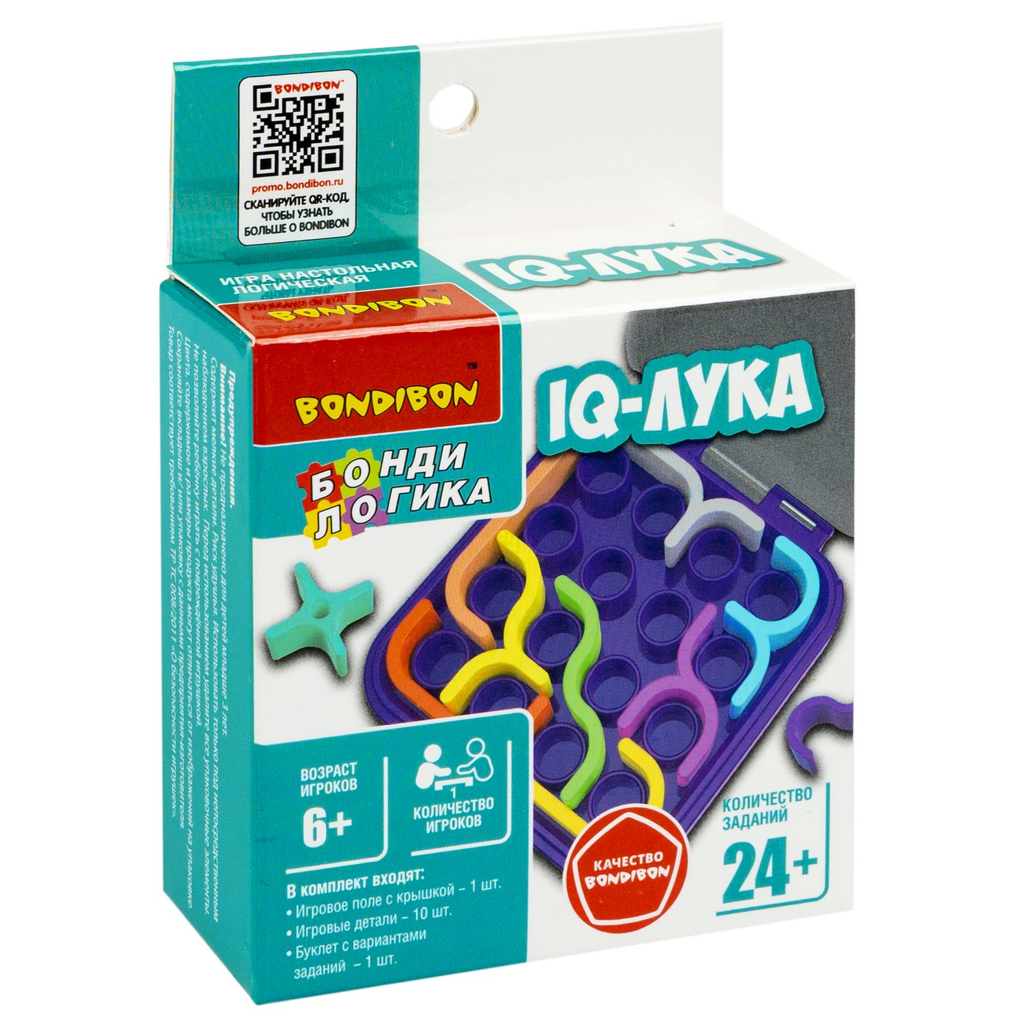 Настольная игра Bondibon логическая IQ-ЛУКА - фото 3