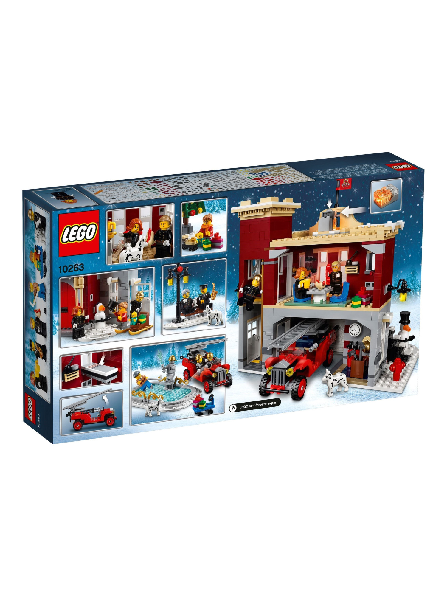Конструктор LEGO Creator Пожарная часть 1166 дет. - фото 20