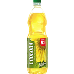 Масло подсолнечное Слобода рафинированное 1л