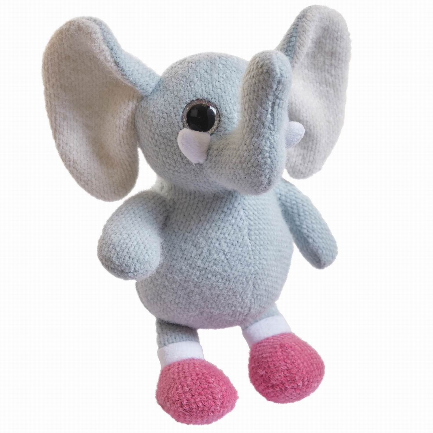Мягкая игрушка Abtoys слон Knitted - фото 6