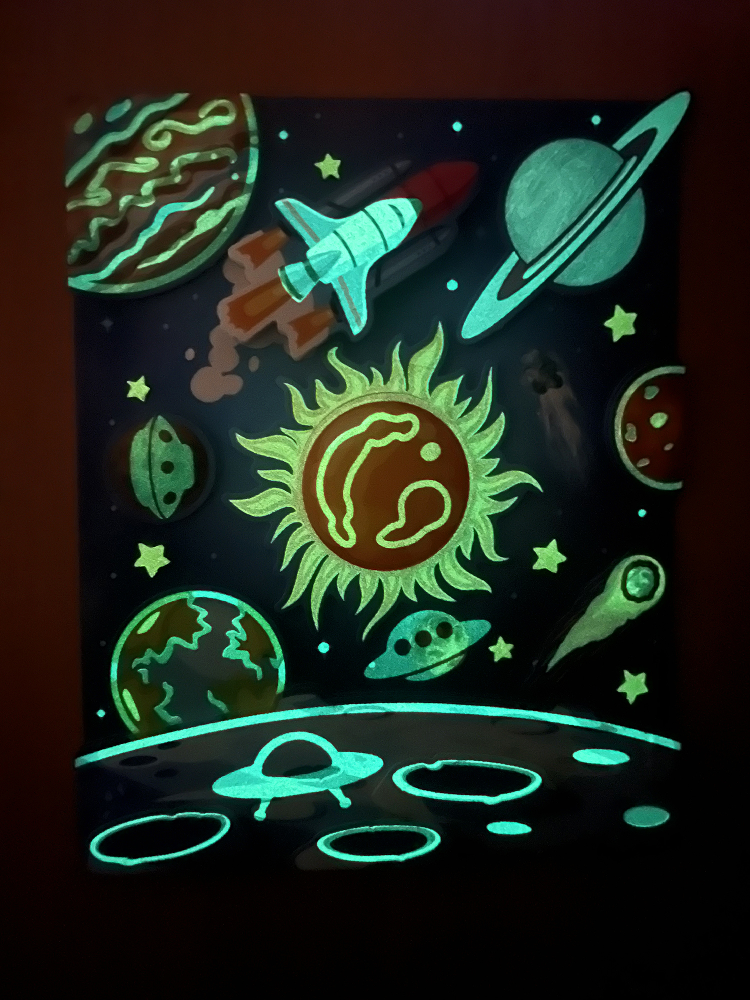 Набор для творчества Дрофа-Медиа аппликация В космосе - фото 13