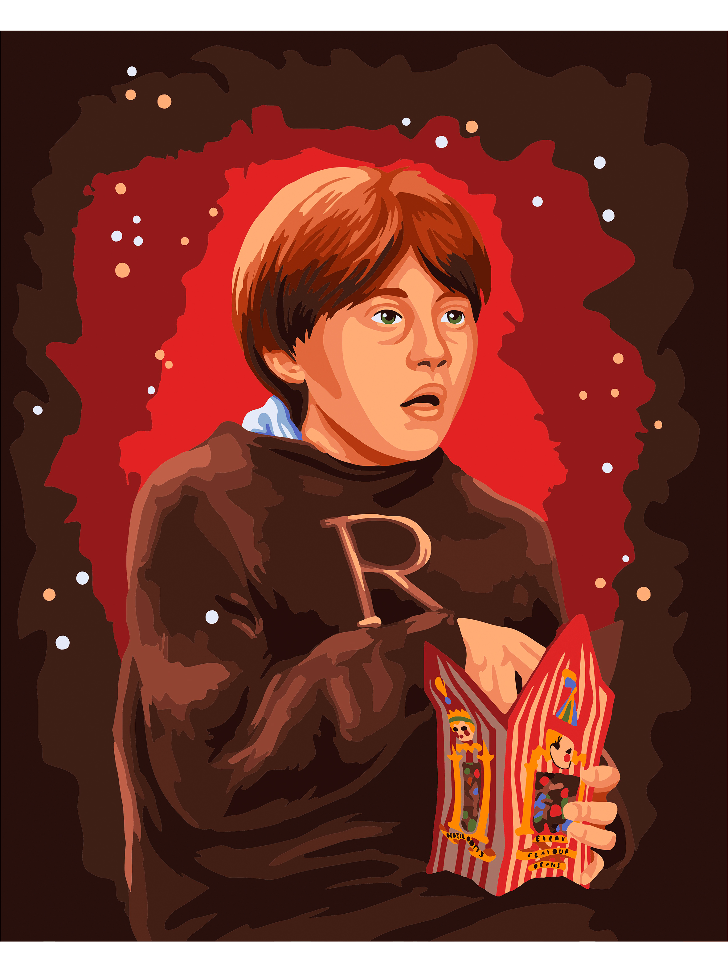 Картина по номерам Art sensation Рон Уизли в ассортименте - фото 2