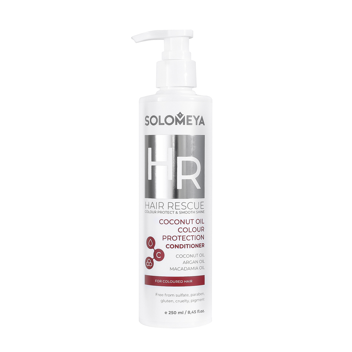 Кондиционер SOLOMEYA CoconutProtectionСonditioner 250 мл - фото 2