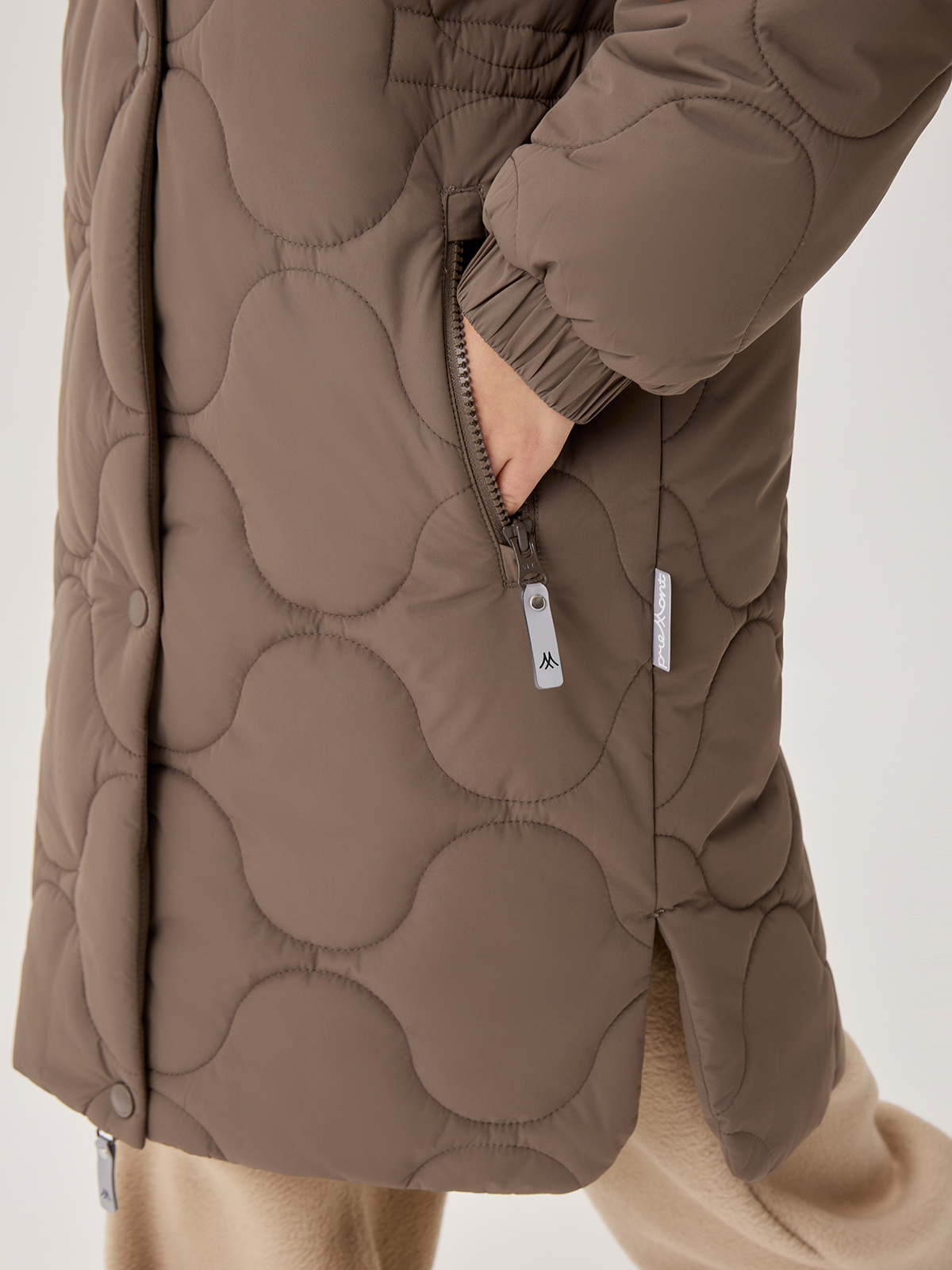 Пальто Premont SP213301COFFEE - фото 10