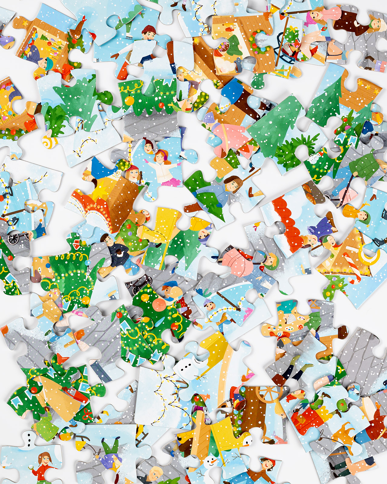 Пазл Харди Гарди Новогодняя ярмарка классический - фото 11