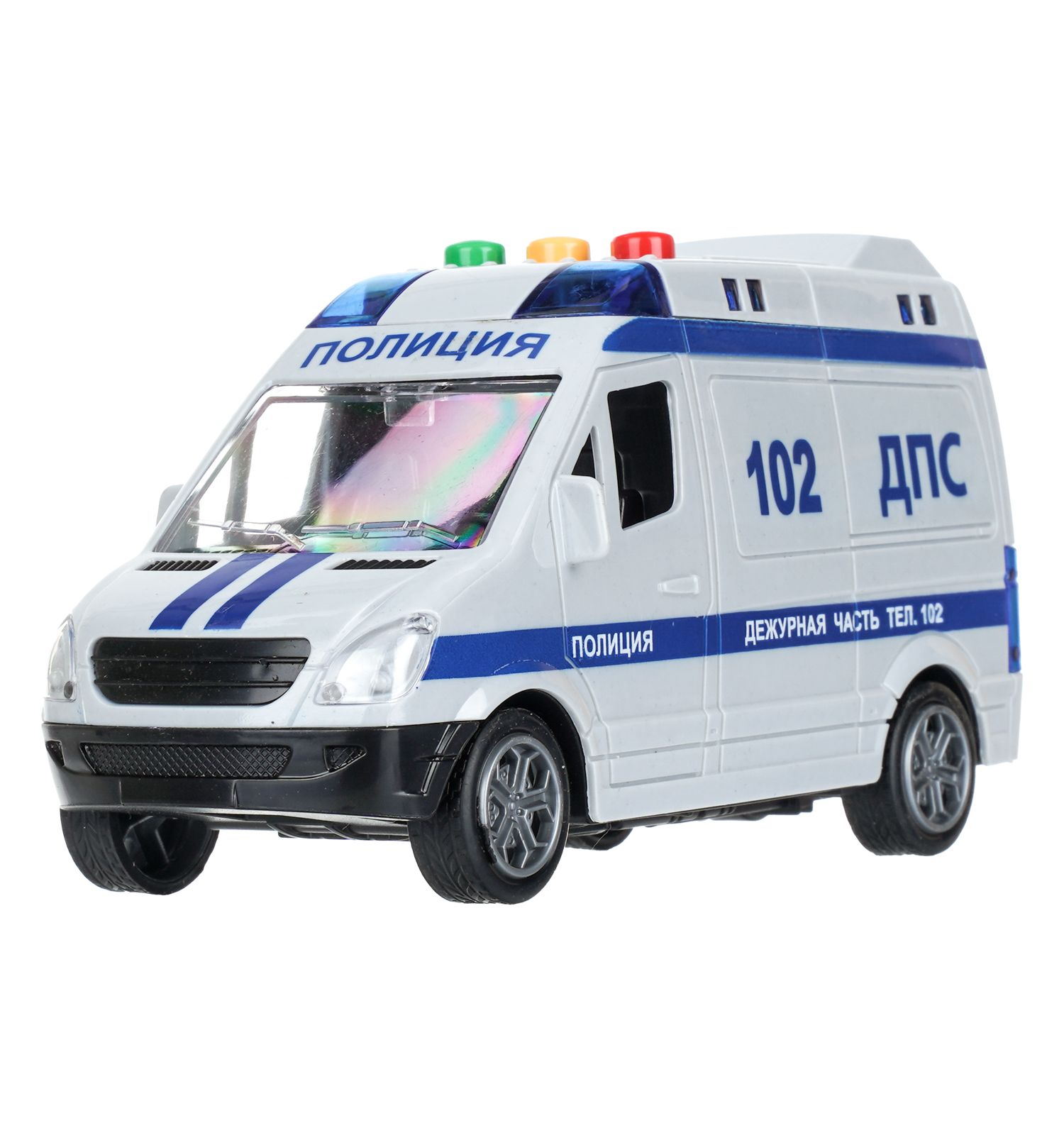Полицейская машина Технопарк Mercedes Benz Sprinter 410330 - фото 1