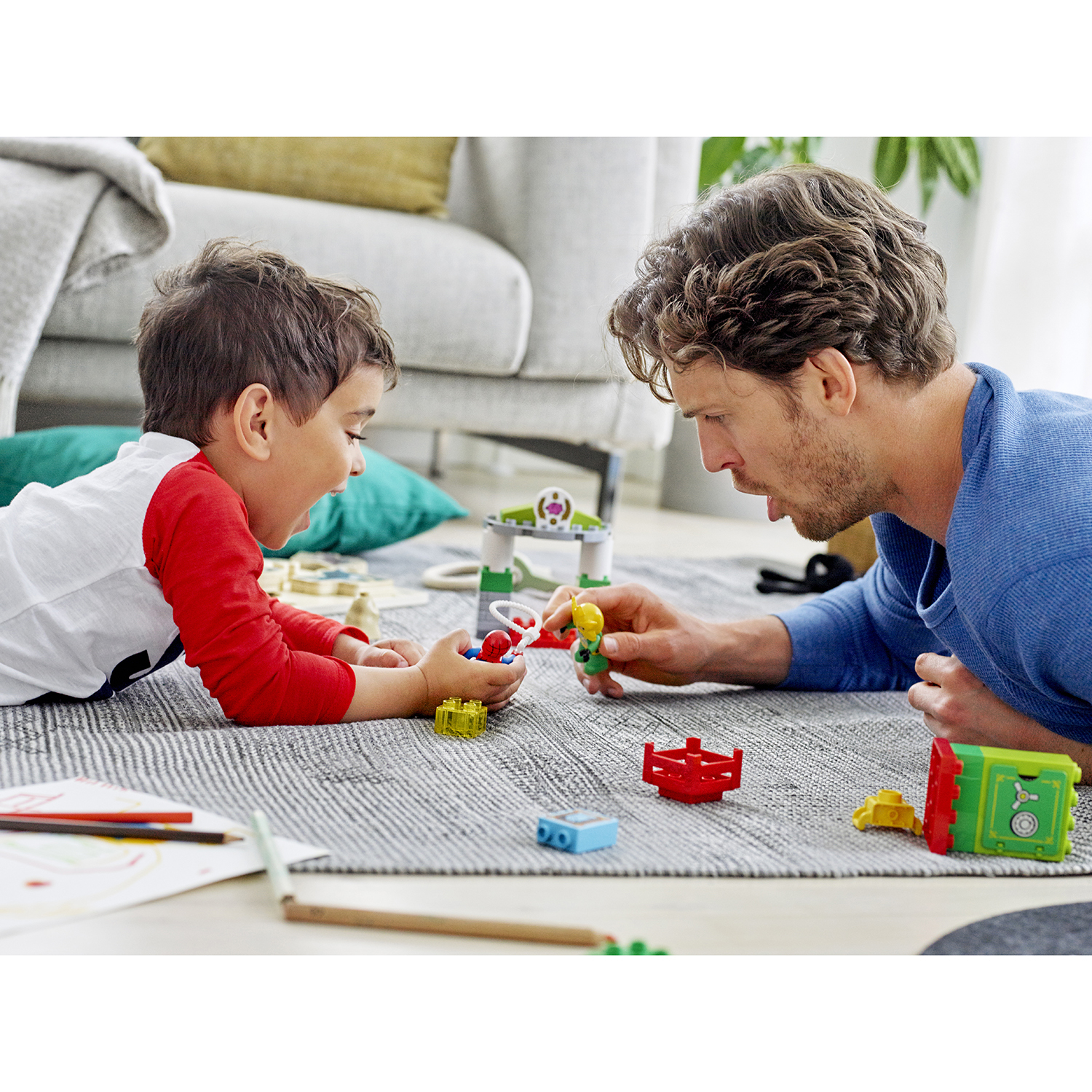 Конструктор LEGO DUPLO Человек-паук против Электро блочный - фото 7