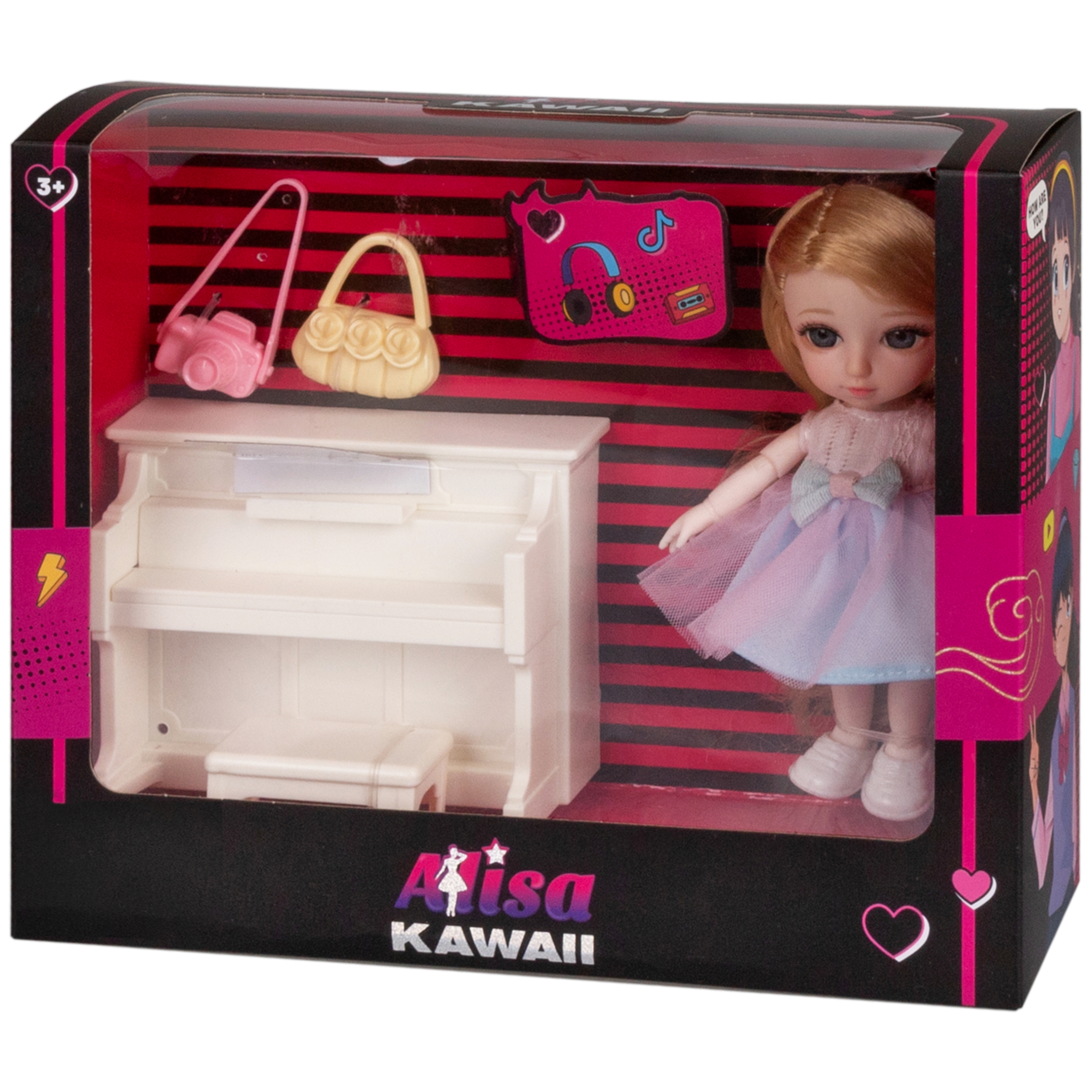 Кукла мини 1TOY Alisa Kawaii Т24361 - фото 17