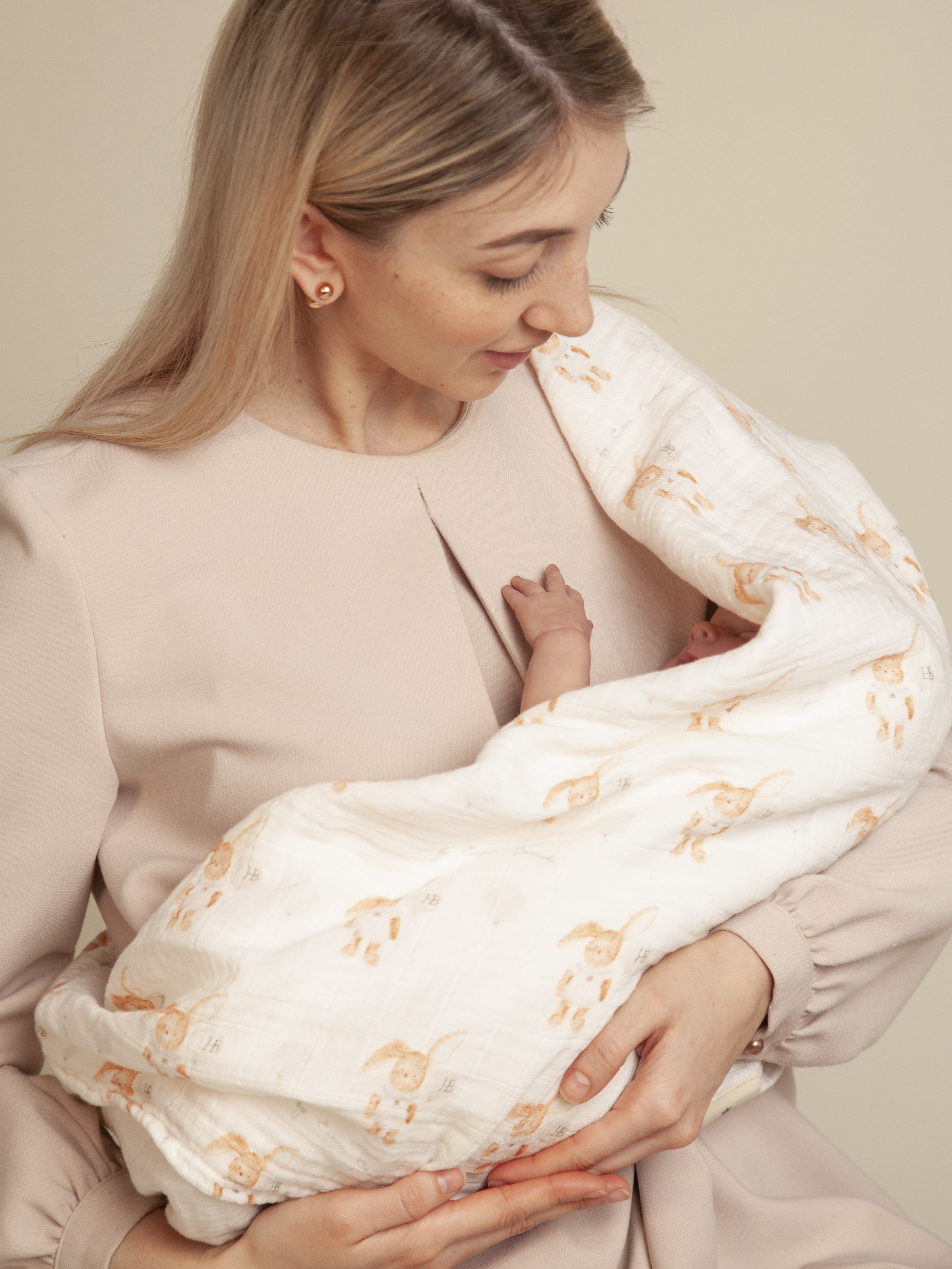 Пелёнка НаследникЪ Выжанова Набор муслиновых пеленок муслин 120х120 см 2 шт. - фото 3