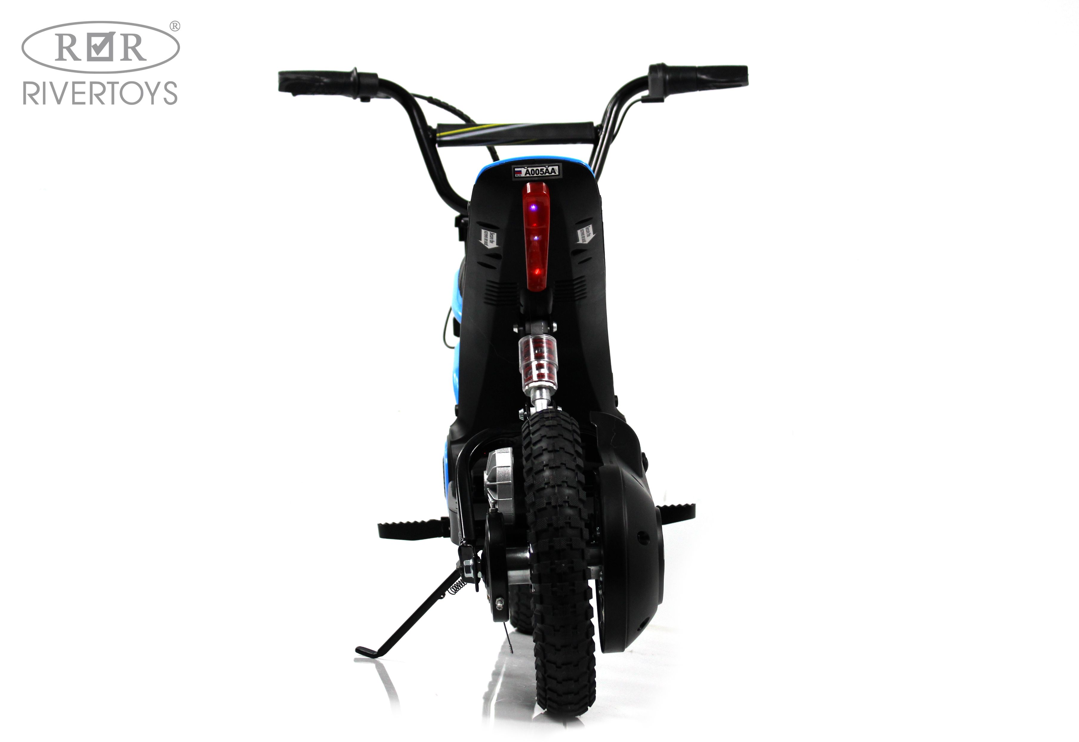 Электромотоцикл RIVERTOYS A005AA-MOTO-RED - фото 22