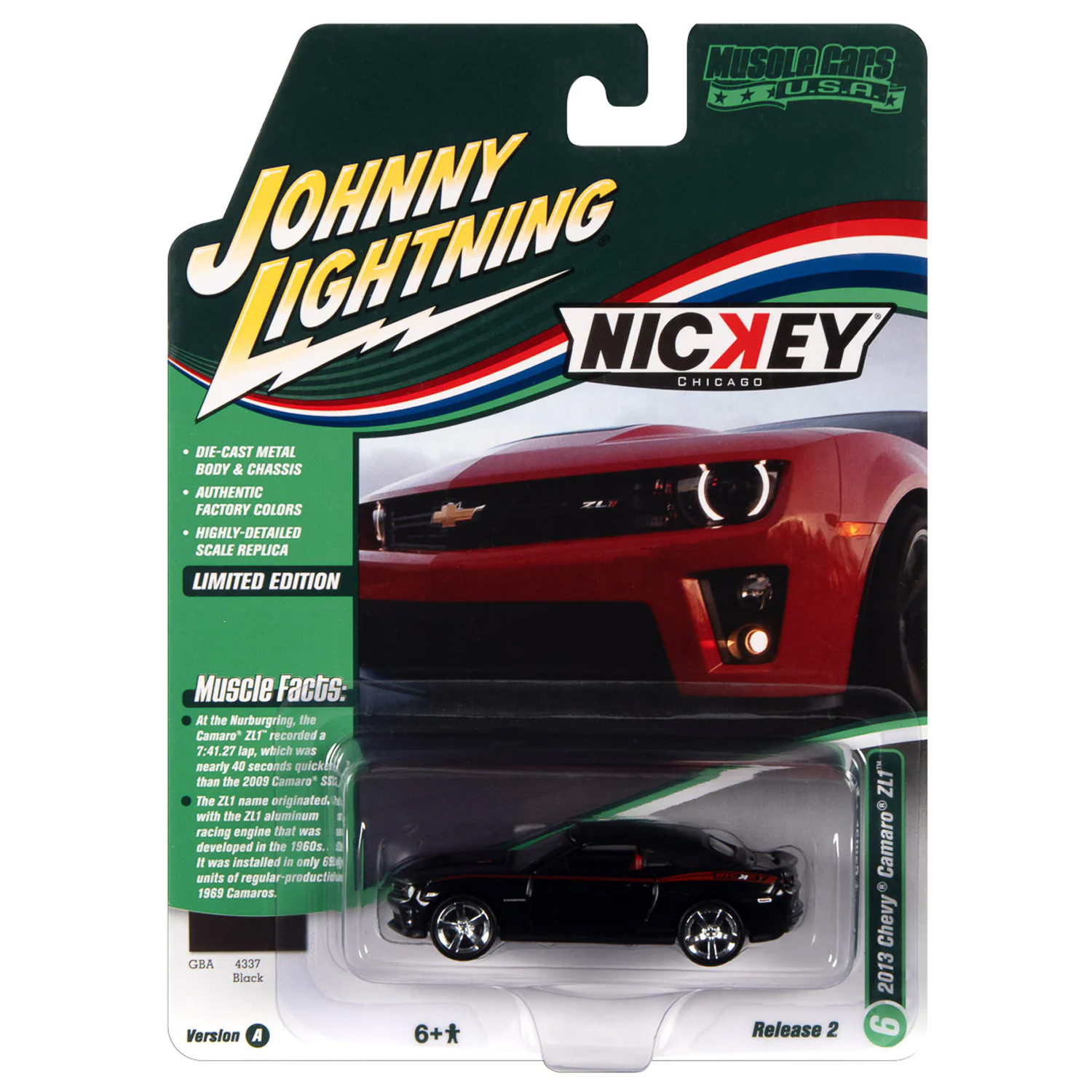 Автомобиль Johnny Lightning 1:64 JLMC030A-R2-N6 - фото 3