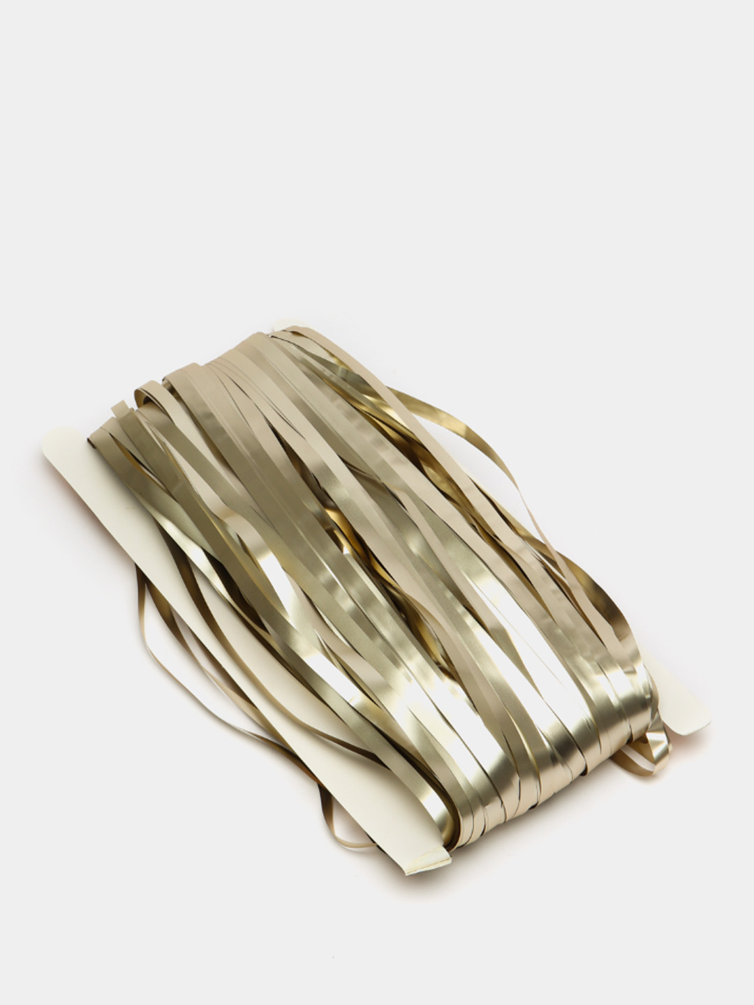 Дождик для фотозоны ZHIYU MENG матовый золотой 2х1м 4 штуки - фото 5