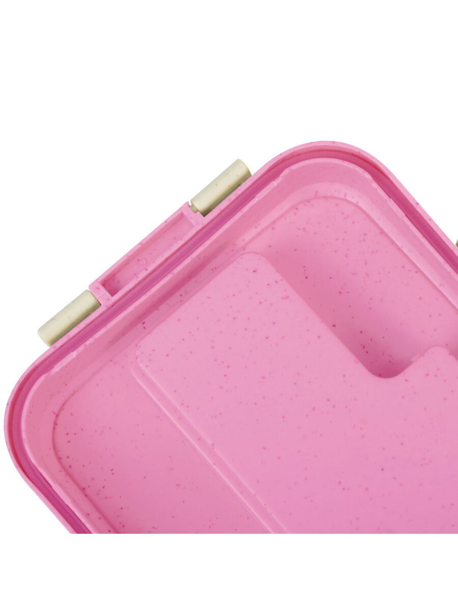 Ланч-бокс Joylux контейнер для еды с 3 отделениями и приборами 1,4 л 8х21х14 см - фото 11