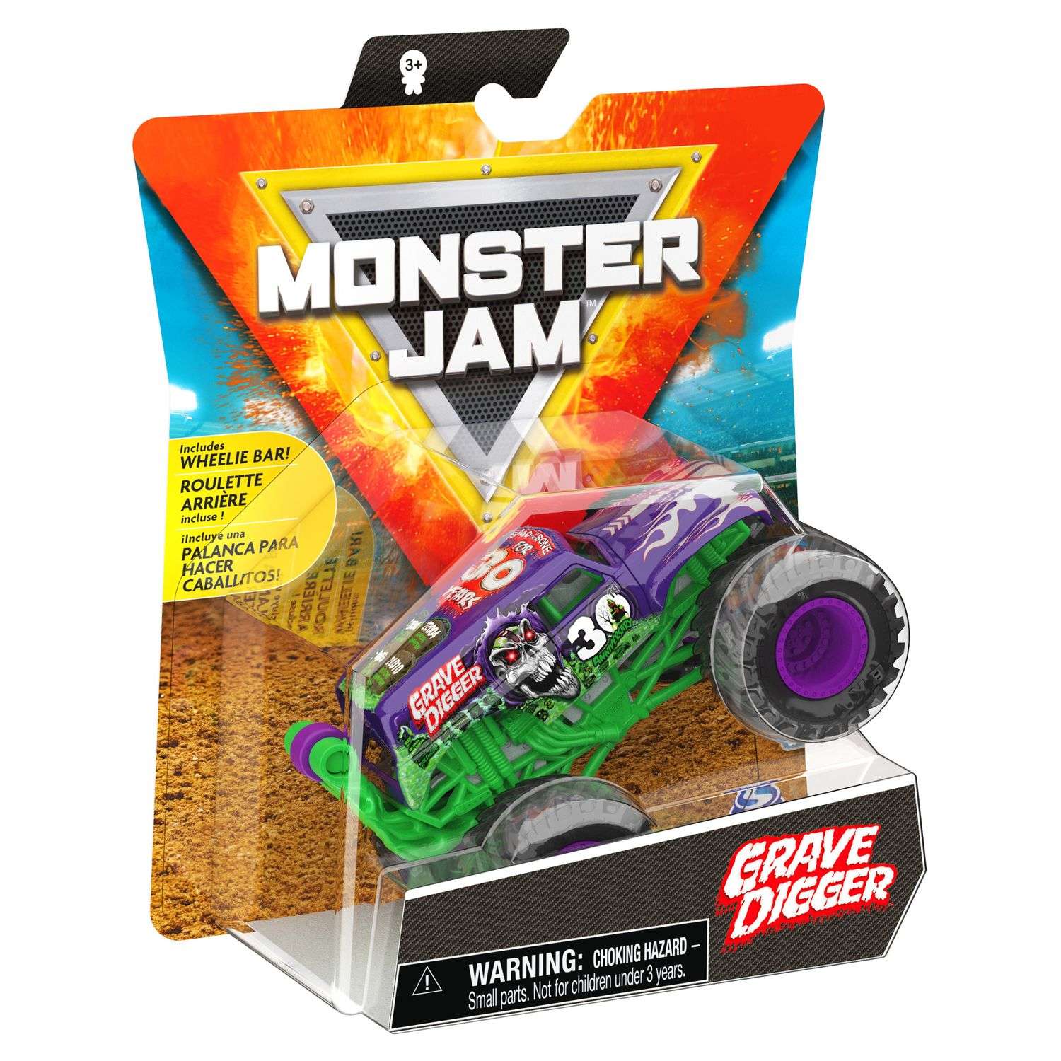 Автомобиль Monster Jam 1:64 6060863.0 - фото 3