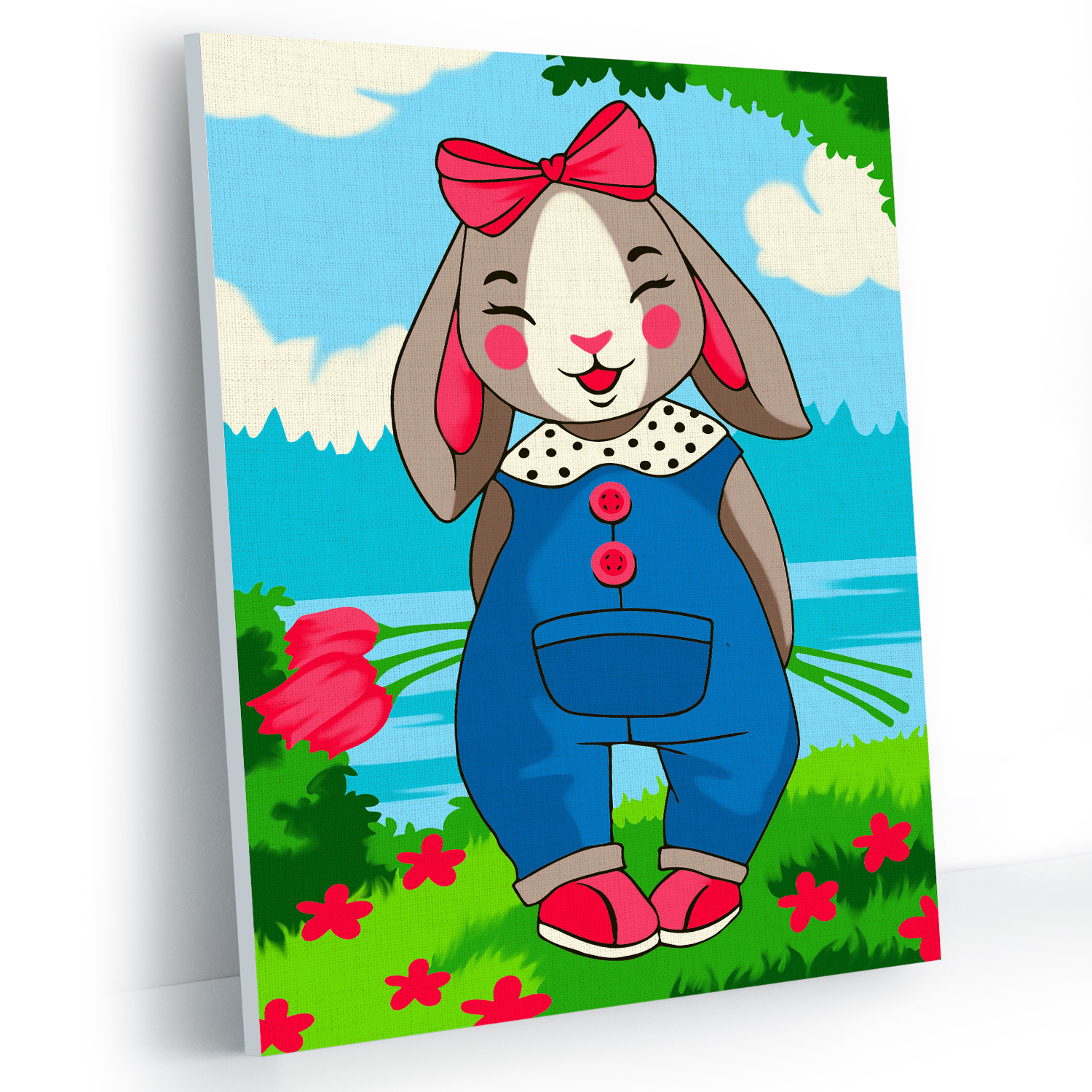 Картина по номерам Русская живопись Скромняшка - фото 1