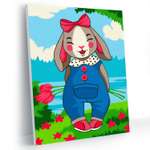 Картина по номерам Русская живопись Скромняшка