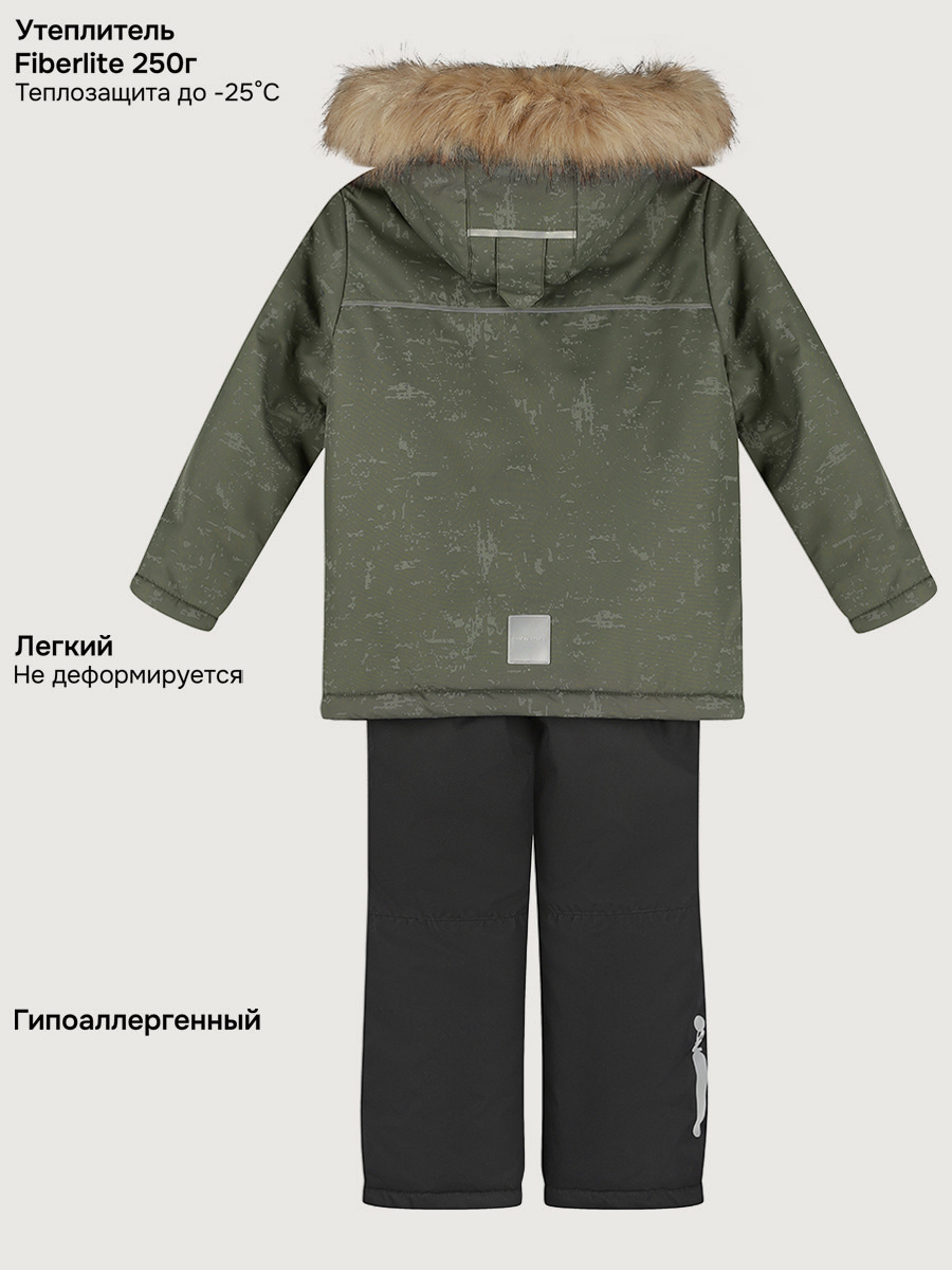 Костюм NIKASTYLE +7з5925 хаки/черный - фото 12