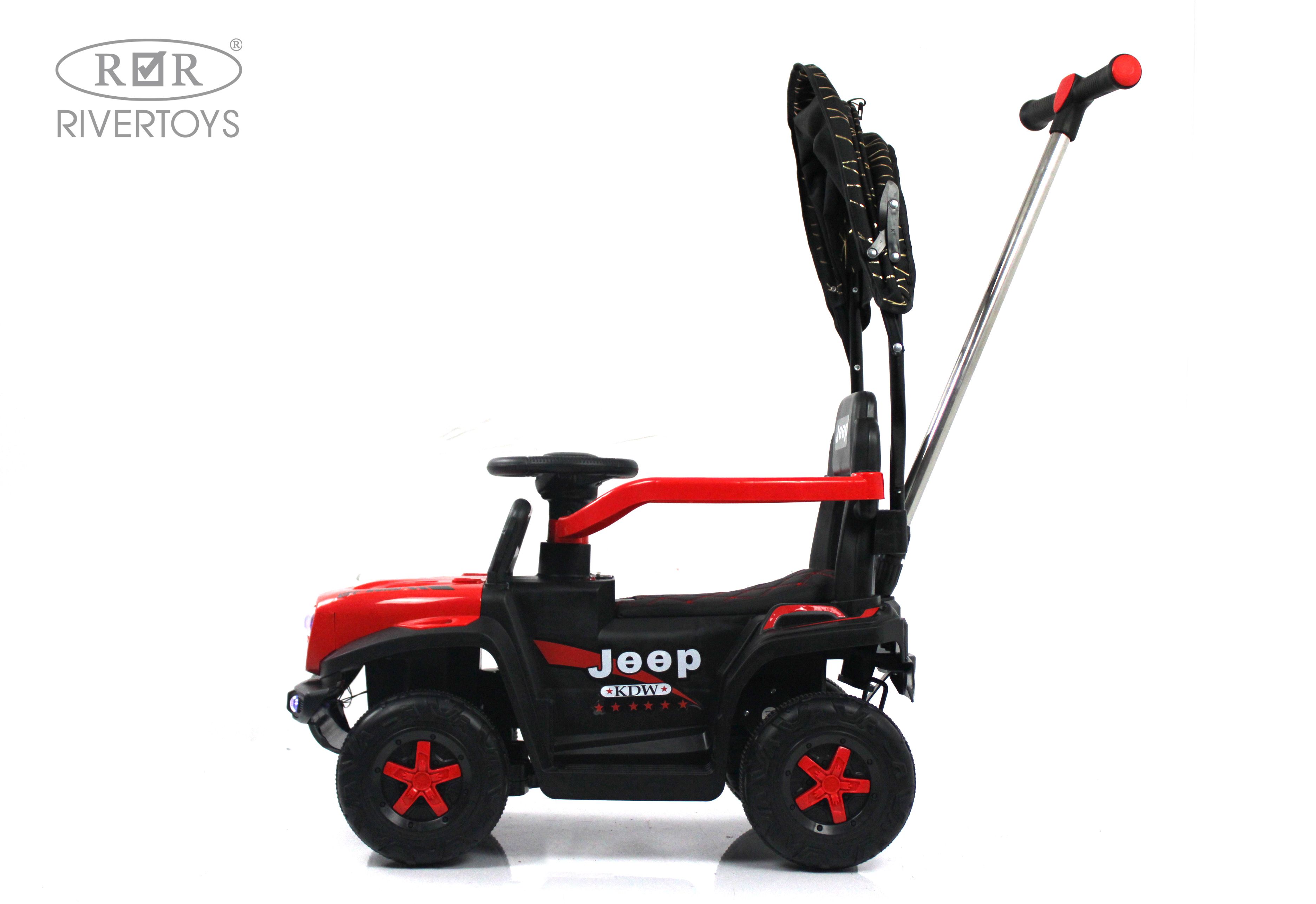 Электромобиль RIVERTOYS G003GG-RED С пультом ДУ - фото 10