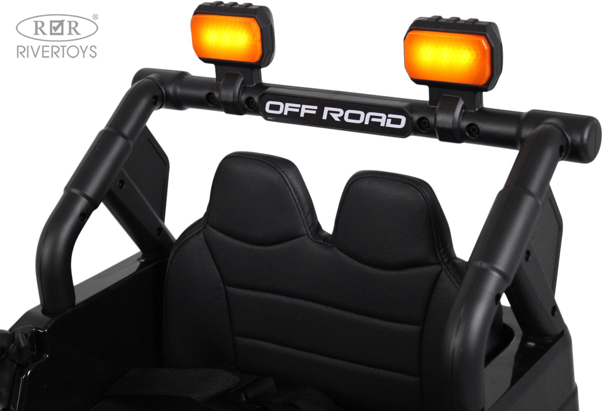 Электромобиль RIVERTOYS М101БХ-BLACK С пультом ДУ - фото 9