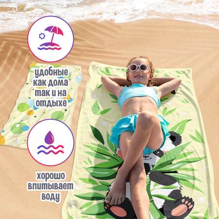 Набор полотенец BRAVO Панда 30*60 + 60*120