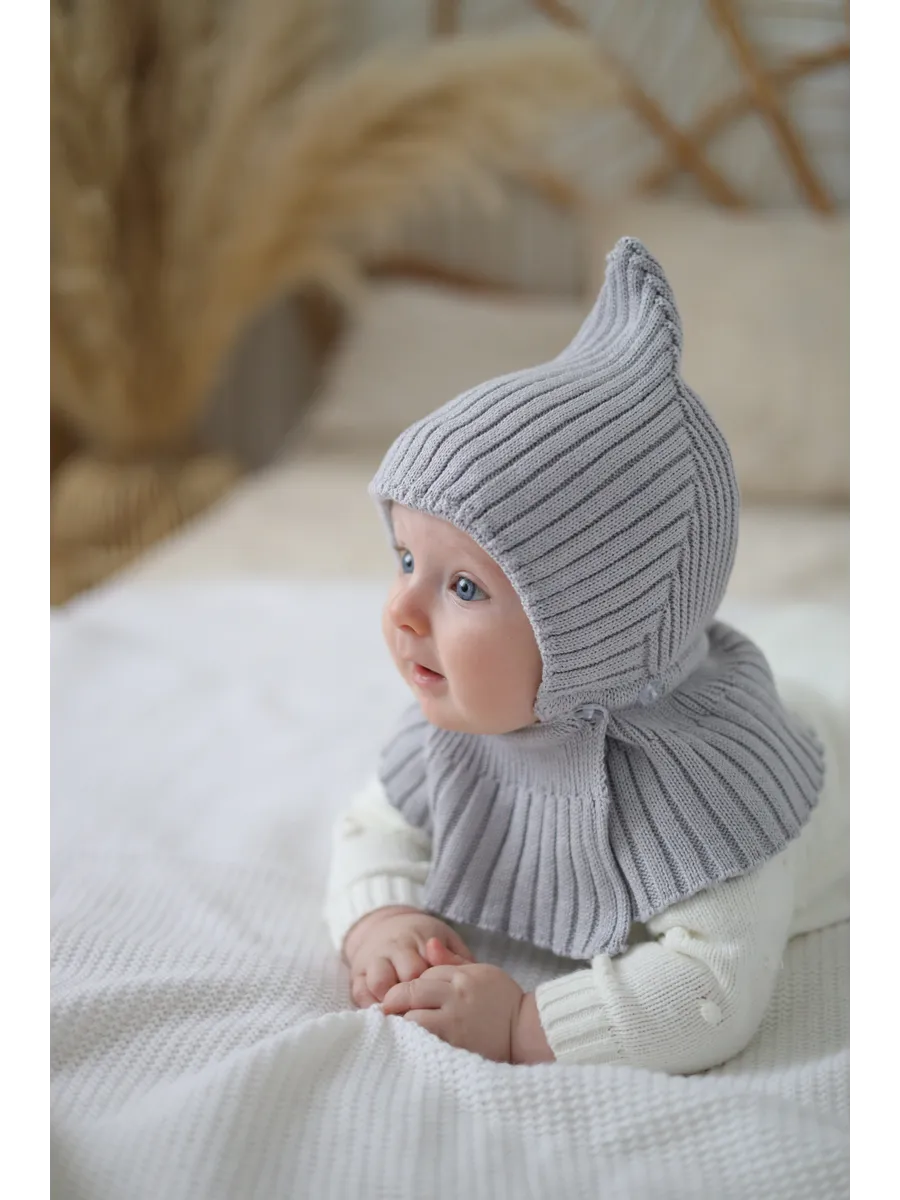 Шапка-шлем Starkoff Kids Д100204 - фото 1