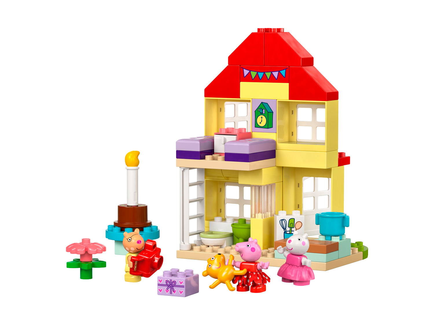 Конструктор LEGO DUPLO Свинка Пеппа: день рождения 59 дет. - фото 1