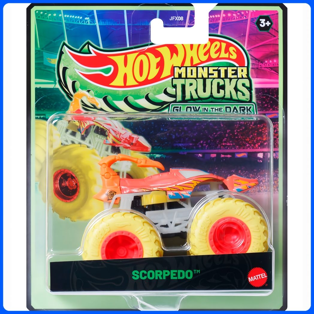 Автомобиль Hot Wheels Trucks Scorpedo 1:64 JFX24 - фото 2